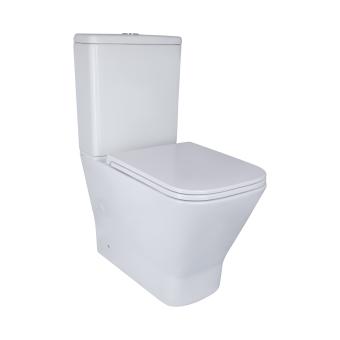 Унітаз підлоговий Tern Ultra Quiet WHITE Qtap