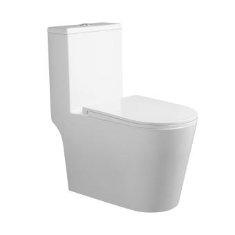Унітаз підлоговий Robin New Ultra Quiet WHITE Qtap