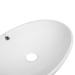 Раковина Dove накладна овальна без донного клапана White Qtap