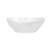Раковина Dove накладна овальна без донного клапана White Qtap