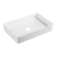 Qtap Tern раковина прямокутна накладна без донного клапана WHITE