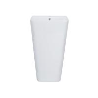 Раковина Tern підлогова моноблок без донного клапана White Qtap