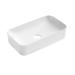 Комплект Qtap Tern: Раковина накладна прямокутна WHITE + Донний клапан PU02