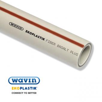 Труба EKOPLASTIK FIBER BASALT PLUS  PP-RСТ 20