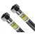 Шланг газовий стальний ecoflex 3/4" ВВ 30 см