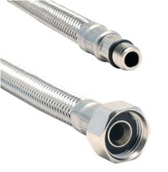 Шланг для змішувача 40 см 1/2хМ10*17 коротка голка TUCAI