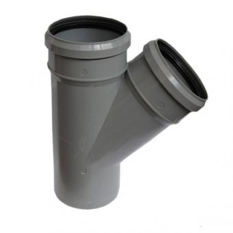 Трійник Wavin 75/75 мм х 45°